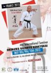 [Annonce] Stage de Gojuryu Kenkyukai dirigé par Taira Masaji Sensei - 8 au 10 mai 2015