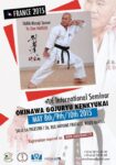 [Annonce] Stage de Gojuryu Kenkyukai dirigé par Taira Masaji Sensei - 8 au 10 mai 2015