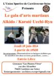 [Annonce] Gala des arts martiaux de l'USC - 19 juin 2014