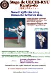 [Annonce] Stage de Uechi-ryu - 15/16 février 2014