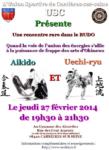 [Annonce] Cours commun aikido/uechi - 27 février 2014